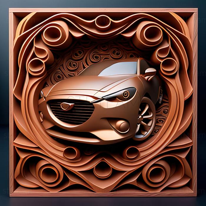3D model Mazda3 (STL)